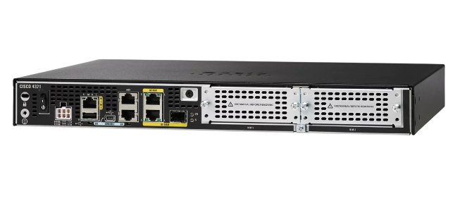 Cisco Router ISR4321-SEC/K9 rear view