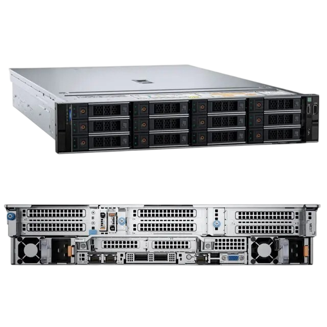 Dell PowerEdge R760xs – 2U Rack Server – front view