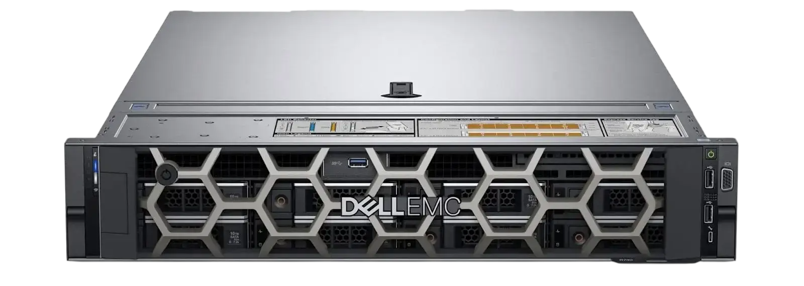 Dell PowerEdge R760xs rear view