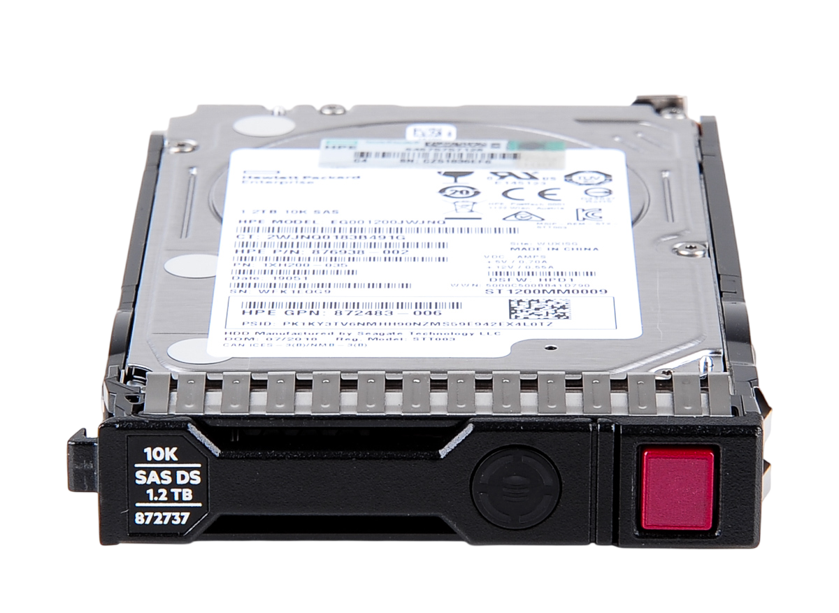 HPE 1.2TB 10K RPM SAS 12Gbps 2.5" SFF HDD