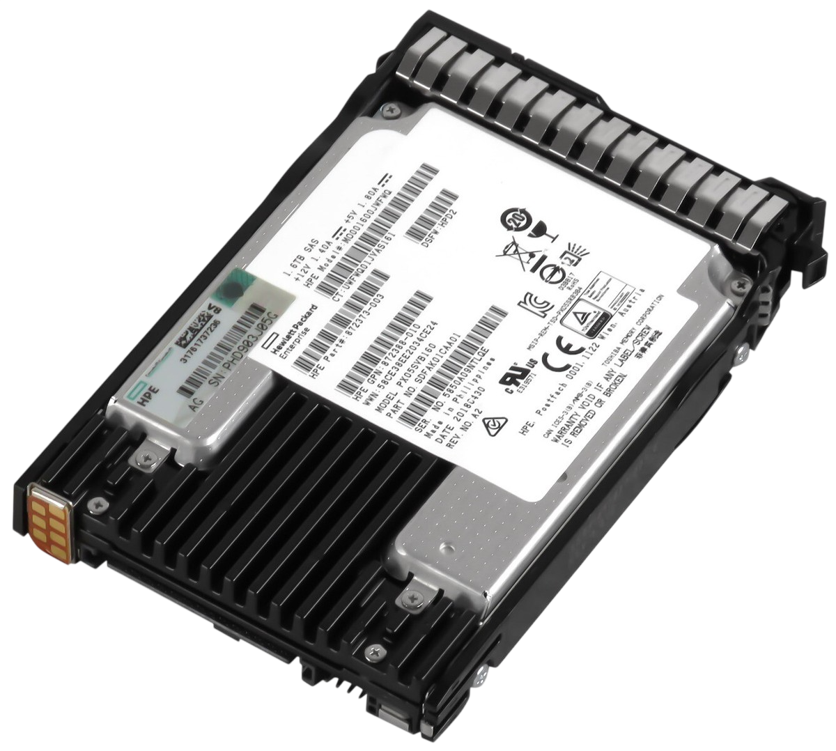 HPE 1.92TB SAS 12Gbps 2.5" SFF SC Mixed Use SSD (Gen10)