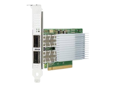 HPE Intel E810-CQDA2 PCIe P21112-B21 – front view