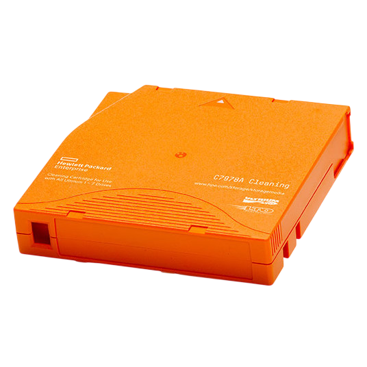 HPE LTO  Cleaning Cartridge rear view