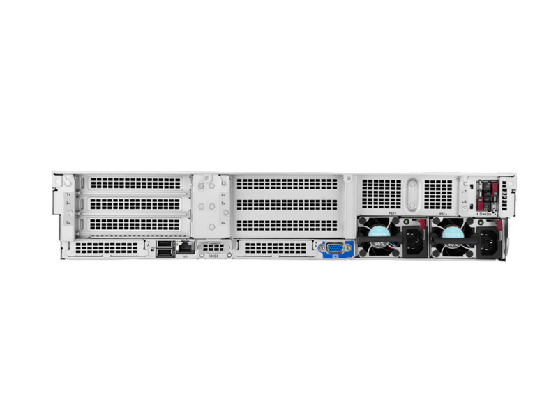 HPE ProLiant Compute DL380 Gen12 — 16SFF internal view
