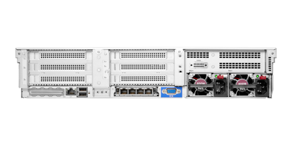 HPE ProLiant DL380 Gen10 – 12LFF rear view