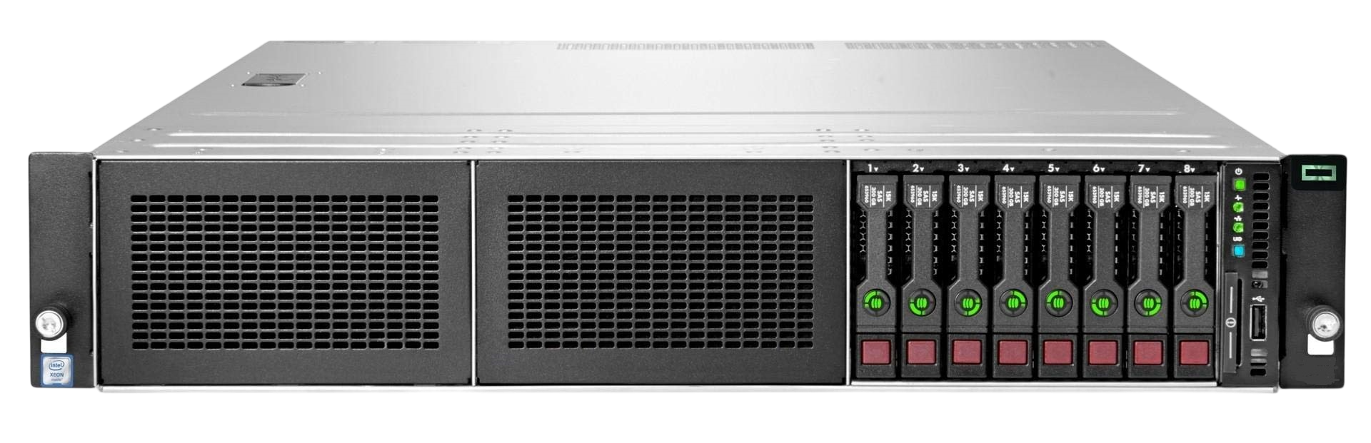 HPE ProLiant DL380 Gen10 drive bays