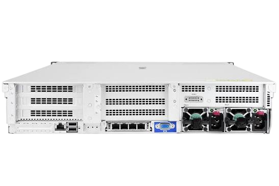 HPE ProLiant DL385 Gen10 Plus v2 rear view