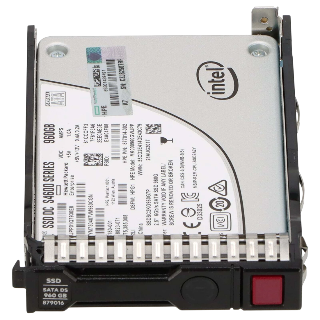 HPE  SSD 960 GB SATA 6Gb/s